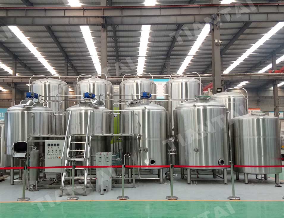 <b>Suitable brewhouse size to brew both normal and high gravity beer</b>